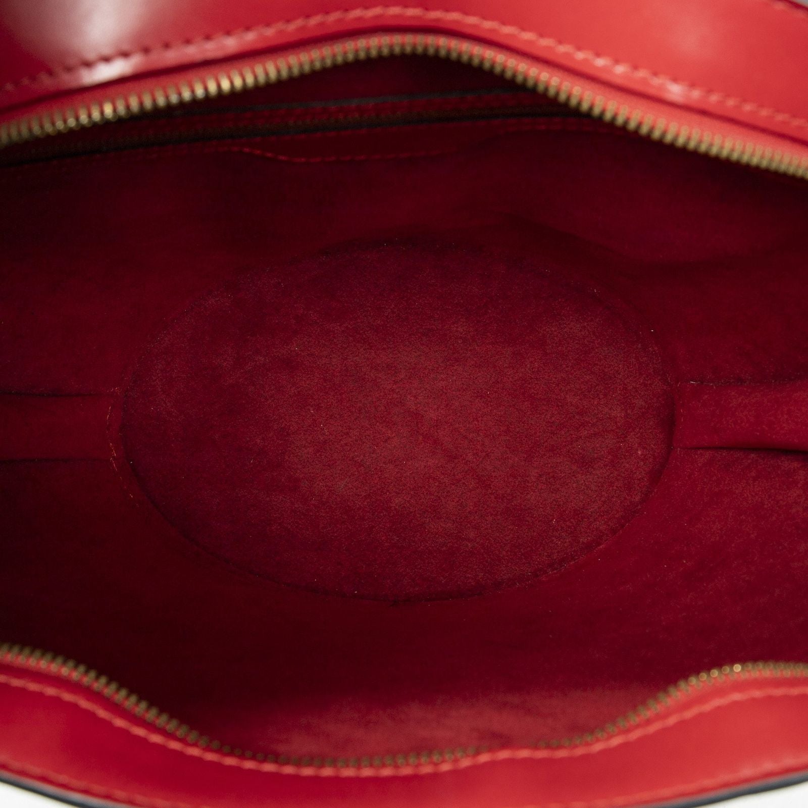 Louis Vuitton Saint Jacques Shopping Red Epi Messenger Bag — view 9