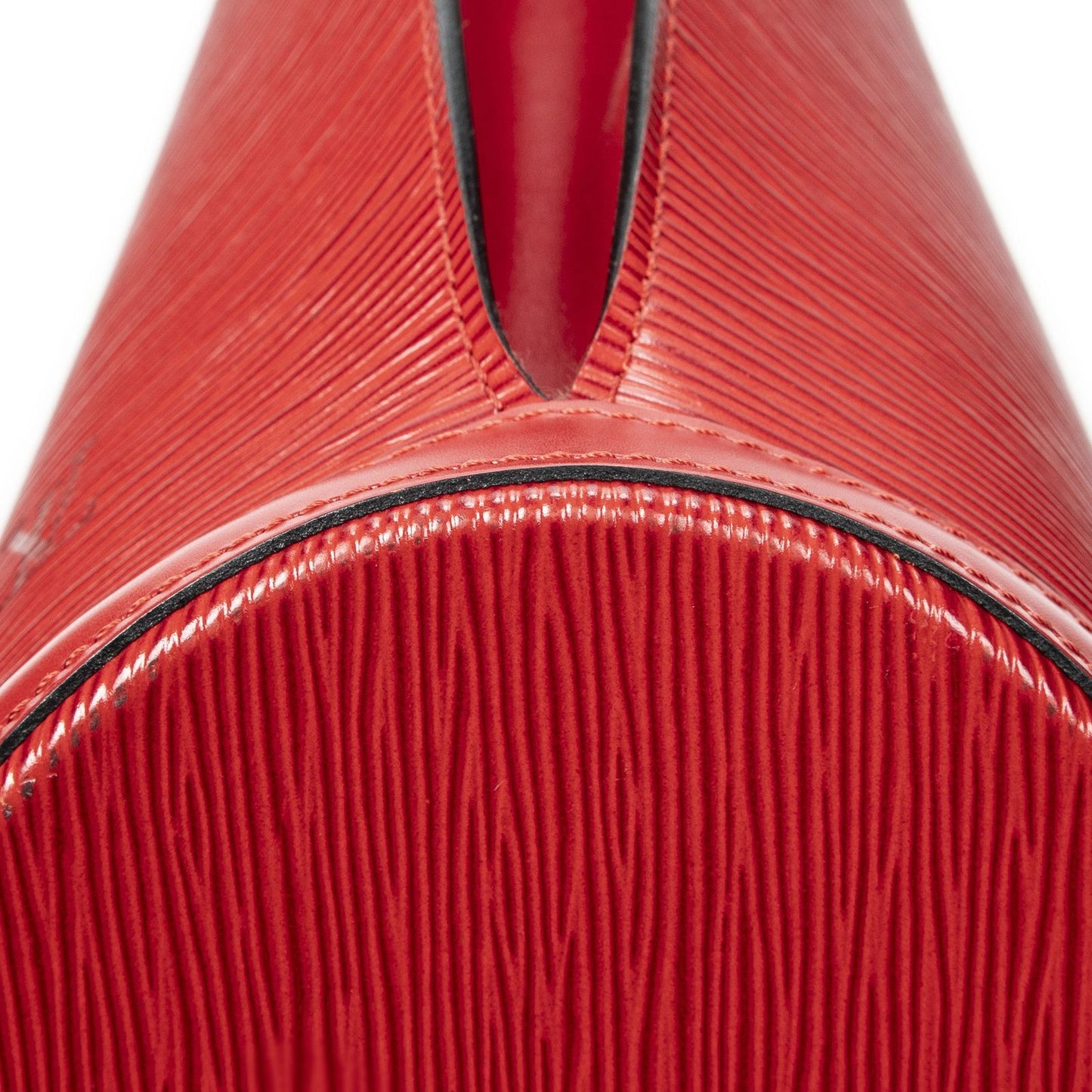 Louis Vuitton Saint Jacques Shopping Red Epi Messenger Bag — view 7
