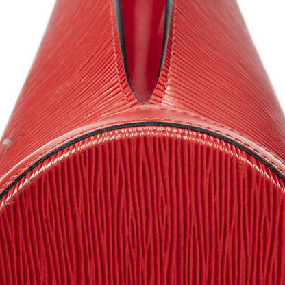 Louis Vuitton Saint Jacques Shopping Red Epi Messenger Bag — view 7