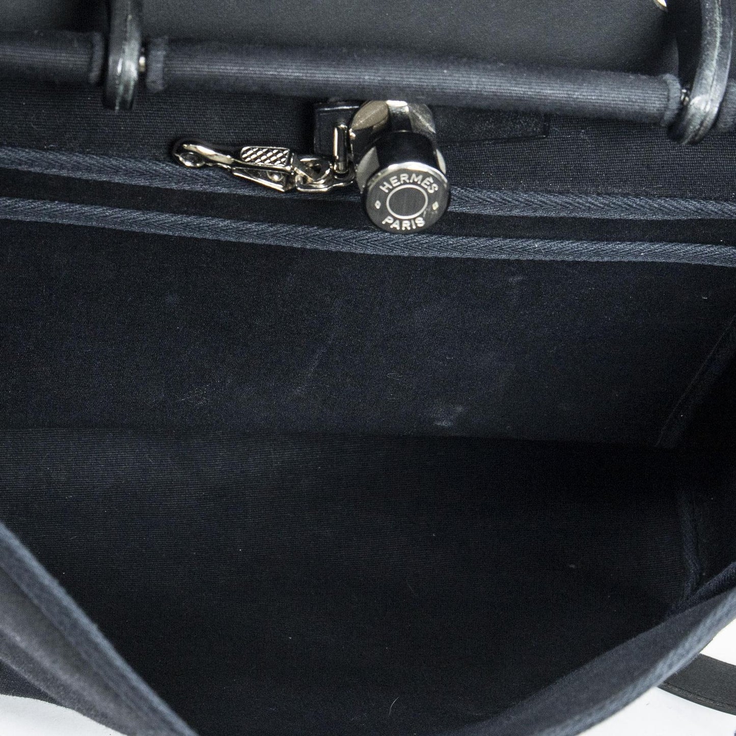 Hermes Herbag 2 in Beige Toile Officier Handbag — view 9