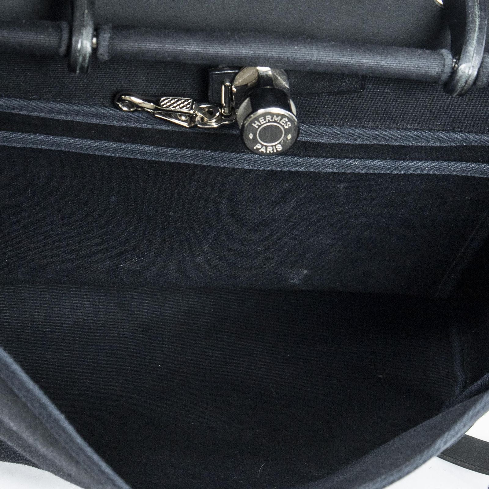 Hermes Herbag 2 in Beige Toile Officier Handbag — view 9