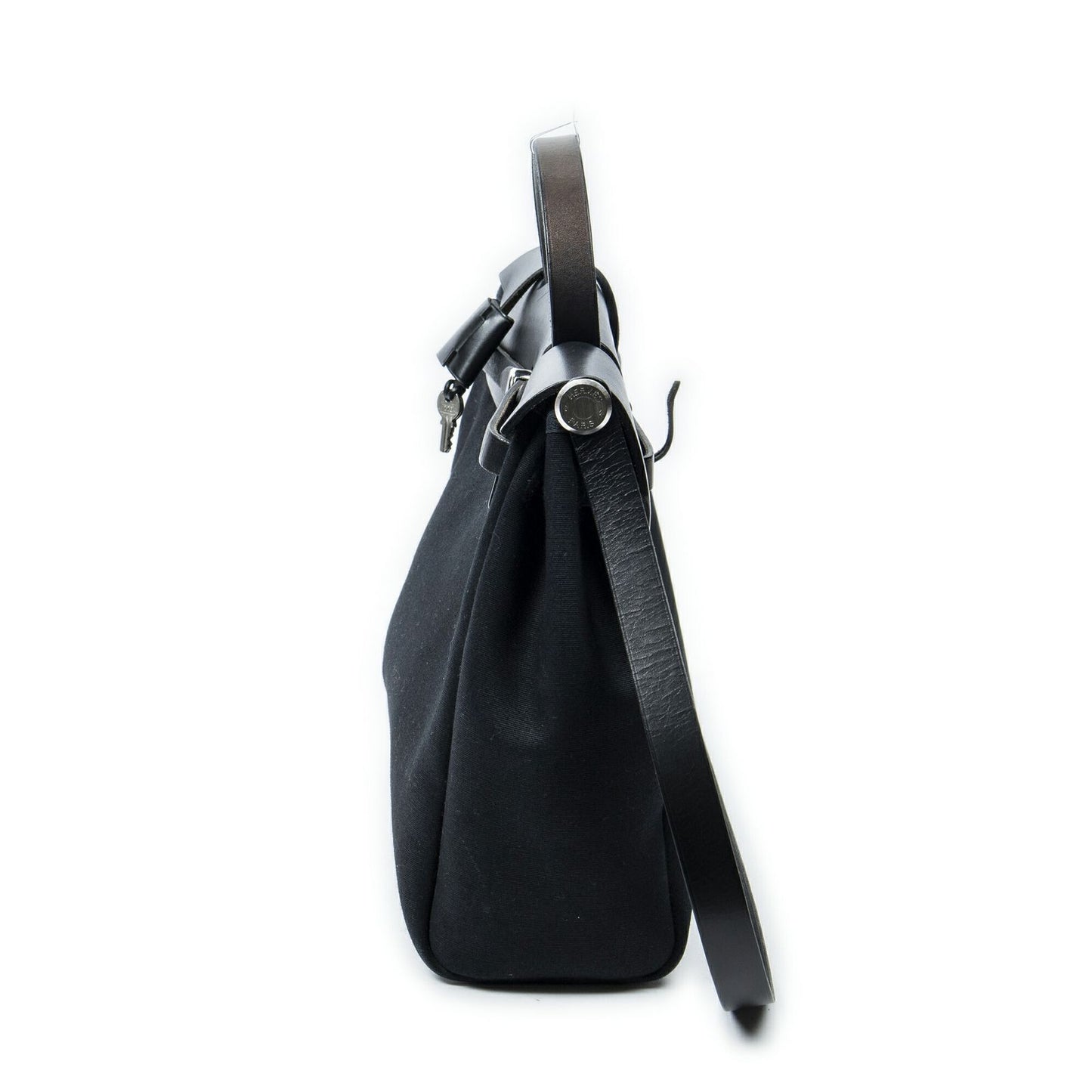 Hermes Herbag 2 in Beige Toile Officier Handbag — view 3