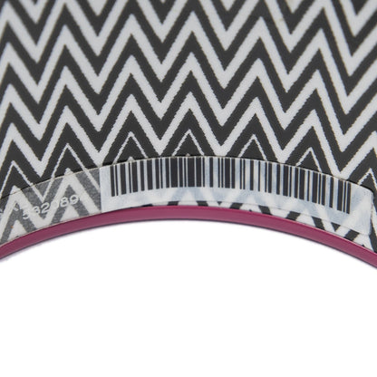 Hermes Enamel Bangle Pink Black Buckle Motif Bracelet — view 4