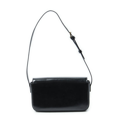 Celine Claude Black Smooth Scarf Skin Leather — view 5
