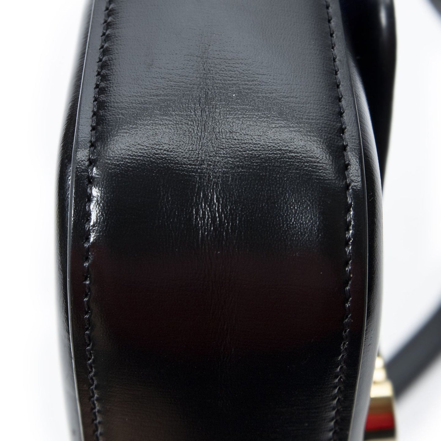 Celine Claude Black Smooth Scarf Skin Leather — view 8
