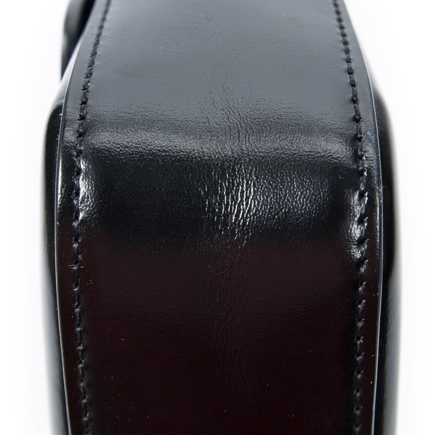 Celine Claude Black Smooth Scarf Skin Leather — view 7