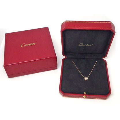Cartier Necklace Trinity Three Color 1 Point Diamond 18k Pink Gold 18k White — view 7