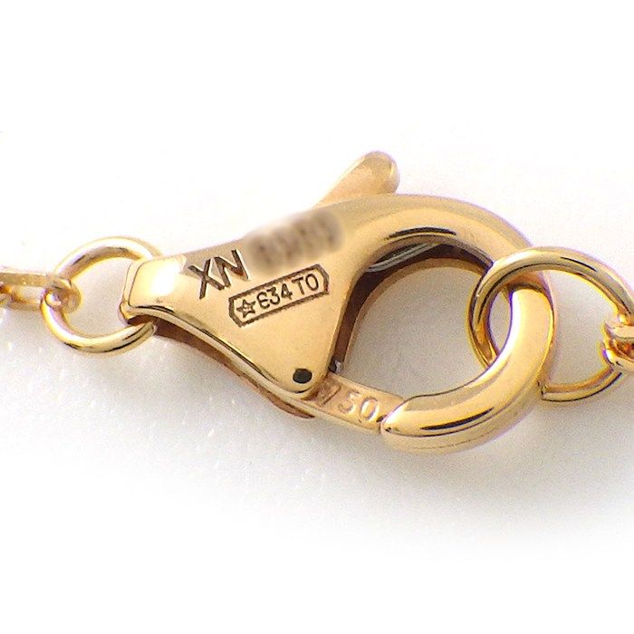 Cartier Necklace Trinity Three Color 1 Point Diamond 18k Pink Gold 18k White — view 5