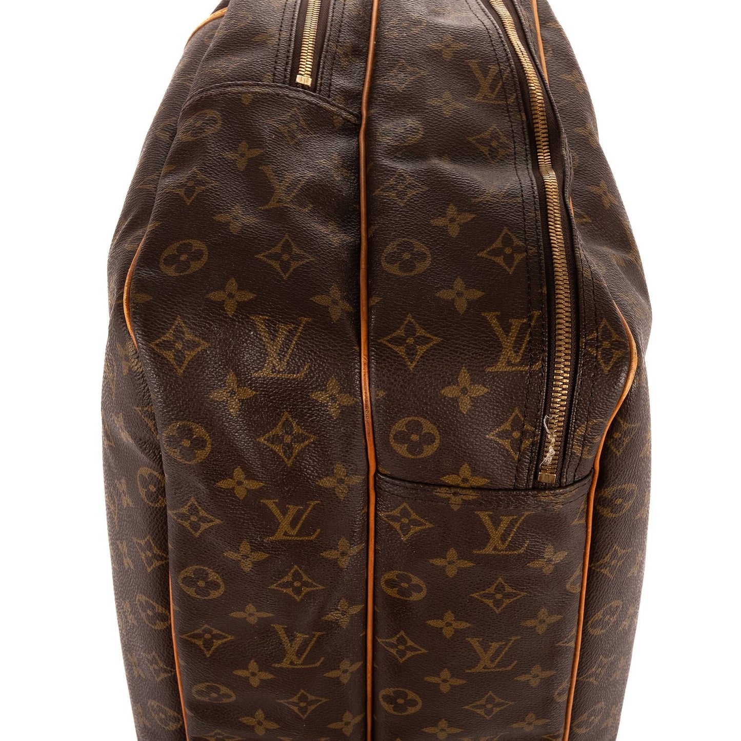 Louis Vuitton Alize Single Zip Brown Monogram Canvas — view 8