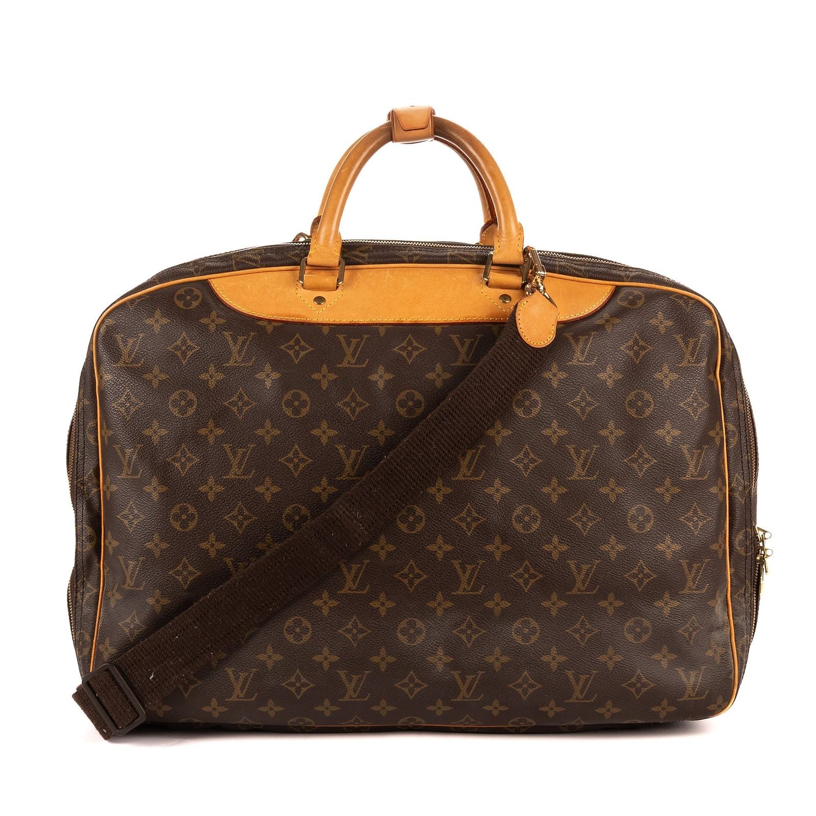 Louis Vuitton Alize Single Zip Brown Monogram Canvas — view 5