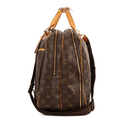 Louis Vuitton Alize Single Zip Brown Monogram Canvas — view 3