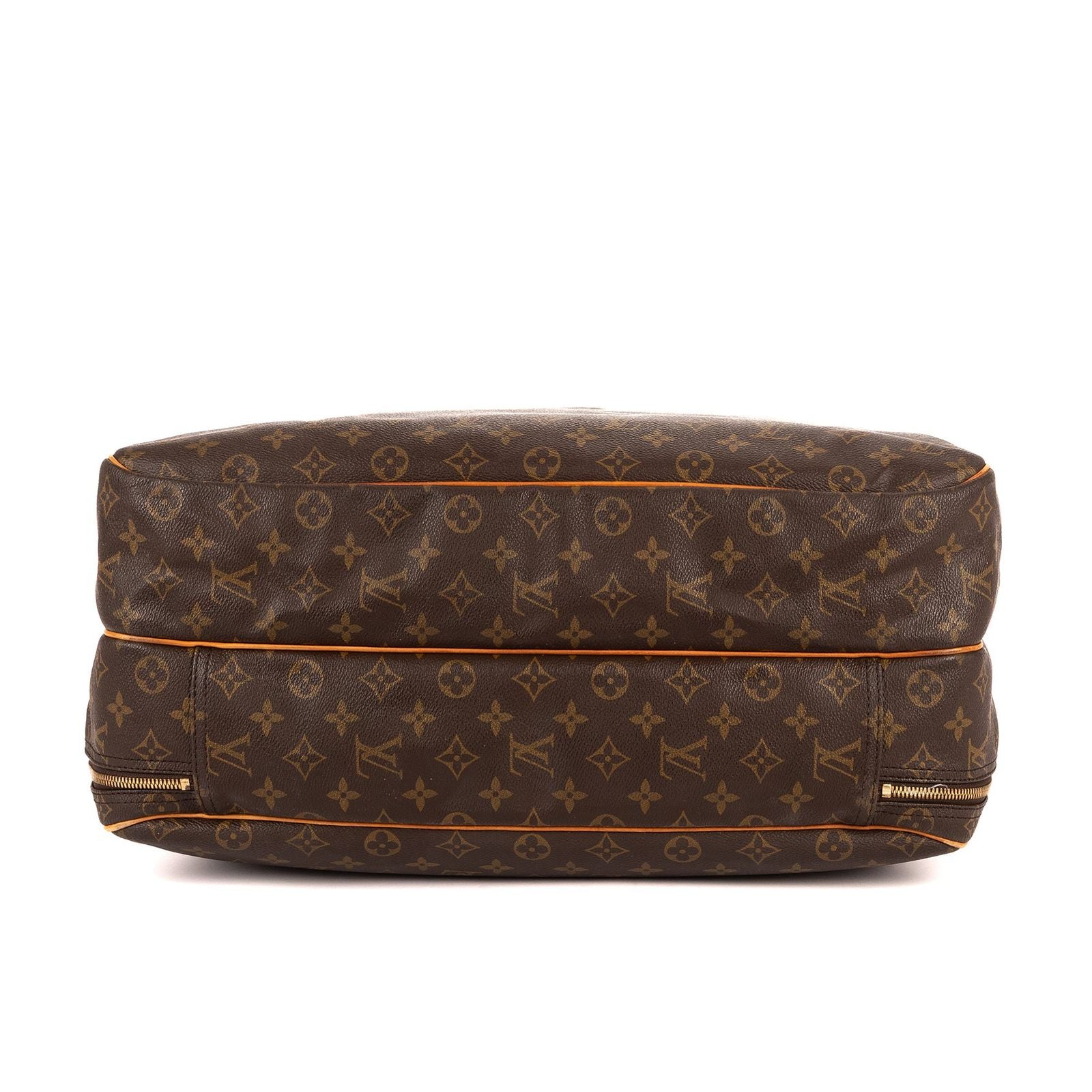 Louis Vuitton Alize Single Zip Brown Monogram Canvas — view 6