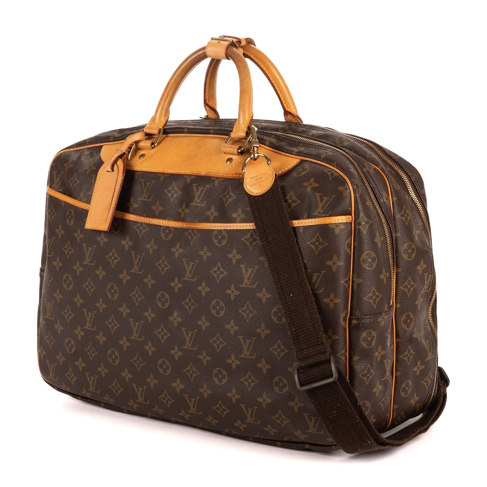 Louis Vuitton Alize Single Zip Brown Monogram Canvas — view 2
