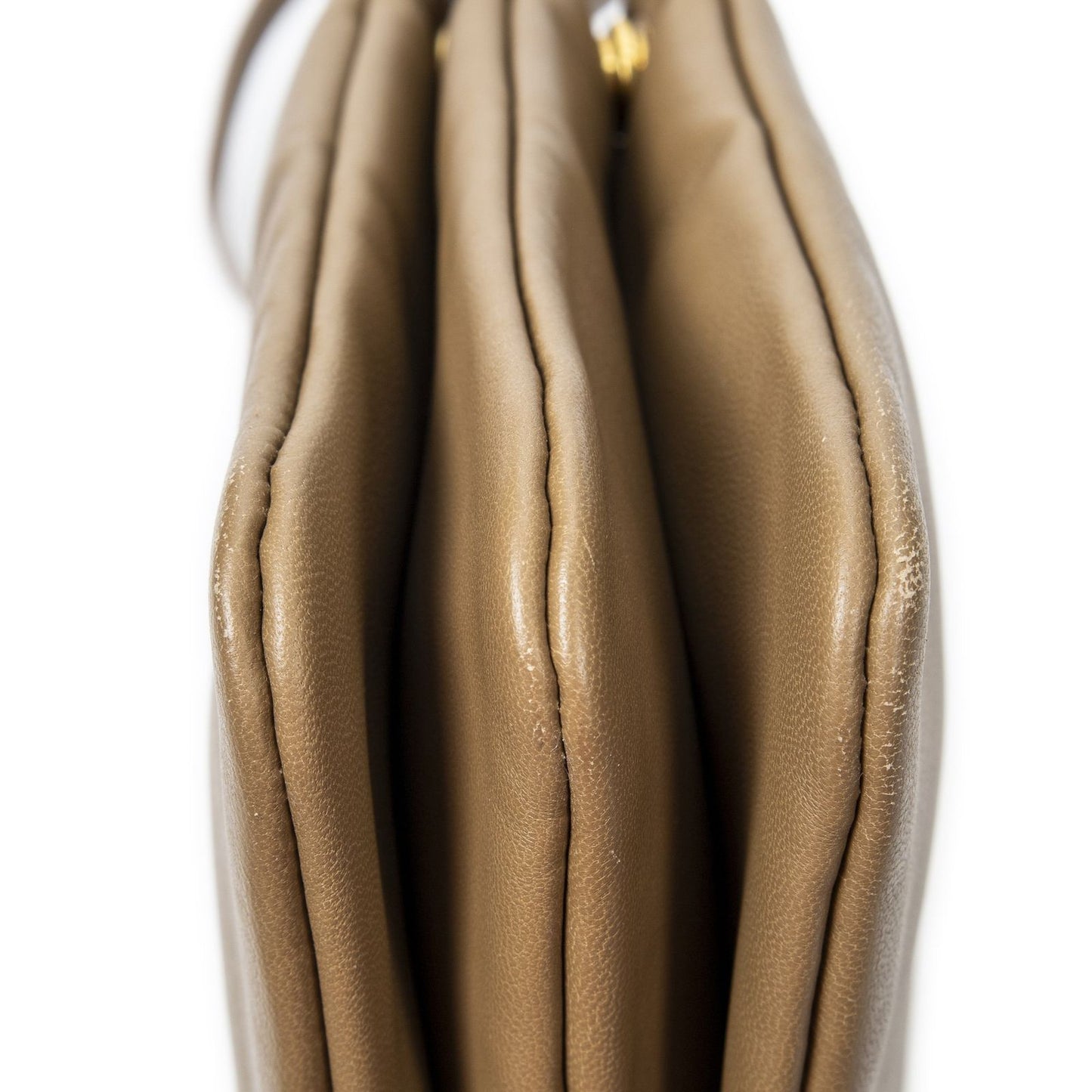 Celine Small Trio Crossbody Tan Calfskin Leather — view 8