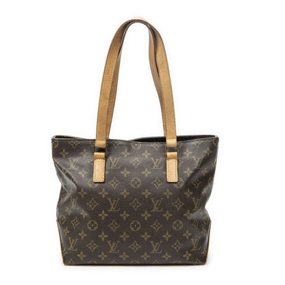 Louis Vuitton Cabas Piano Brown Monogram Canvas Tote — view 5