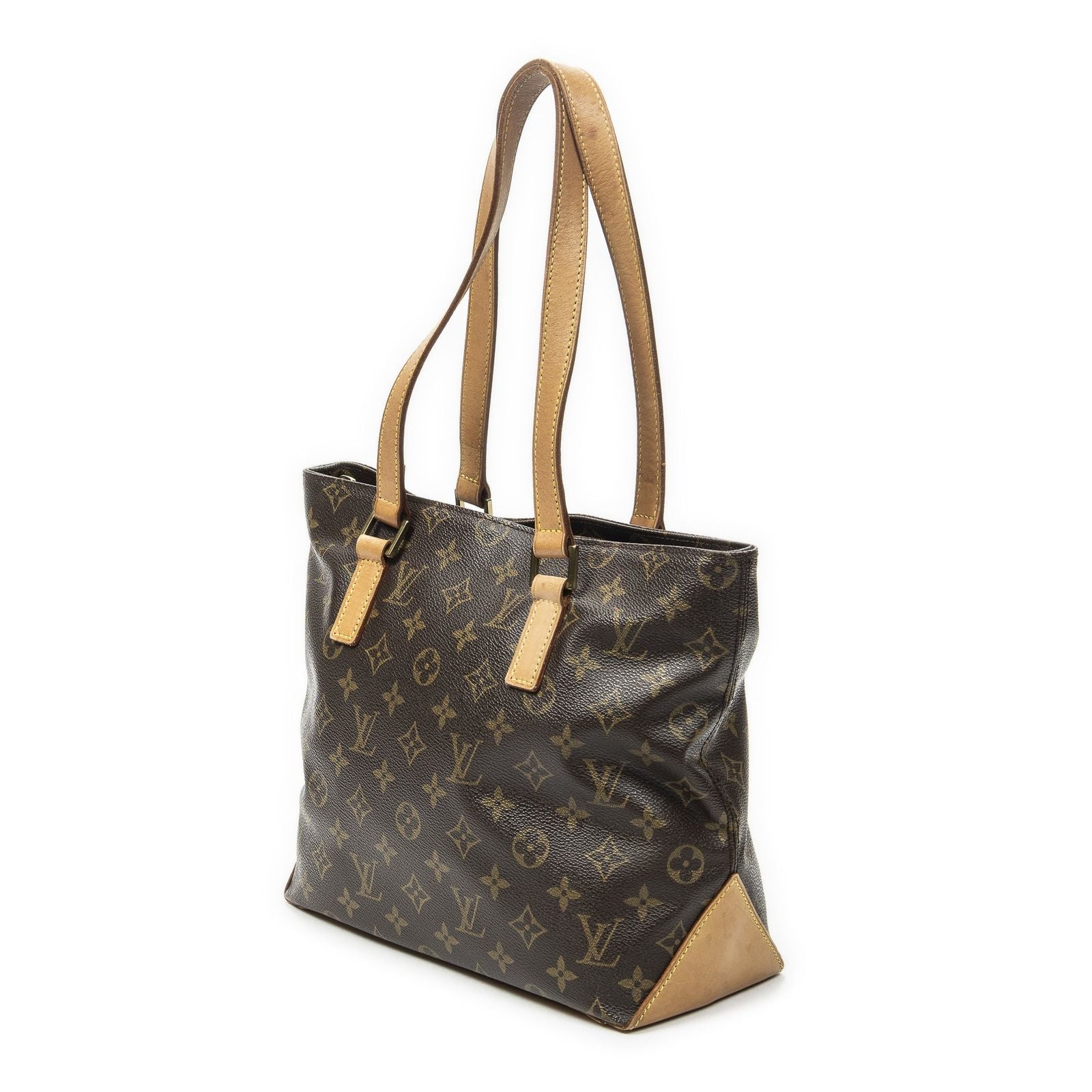 Louis Vuitton Cabas Piano Brown Monogram Canvas Tote — view 2