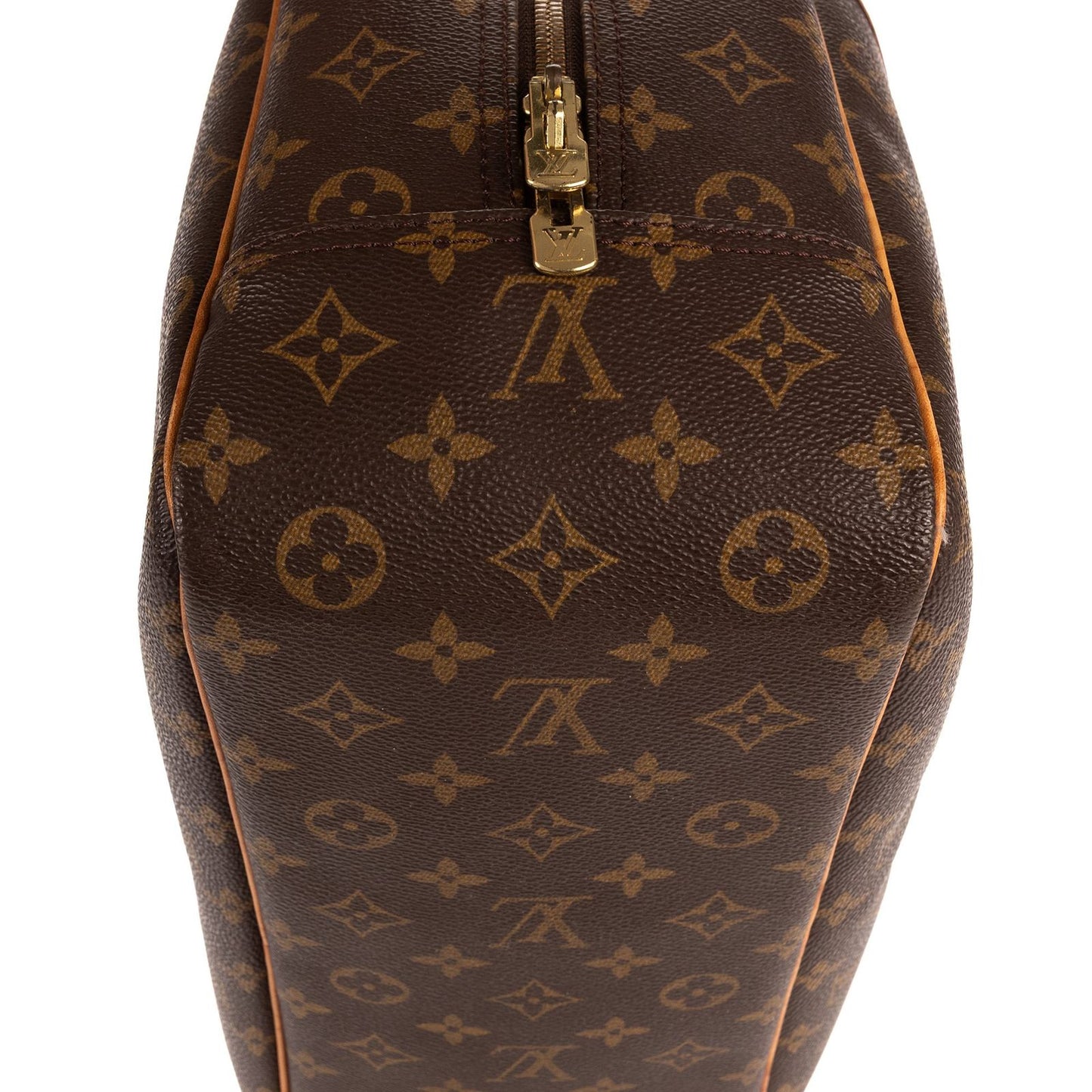 Louis Vuitton Deauville Brown Monogram Canvas Handbag — view 7