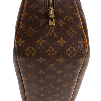 Louis Vuitton Deauville Brown Monogram Canvas Handbag — view 7