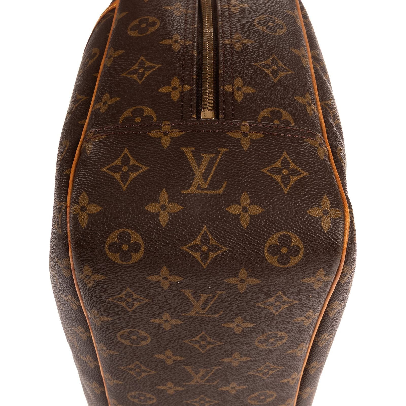 Louis Vuitton Deauville Brown Monogram Canvas Handbag — view 8