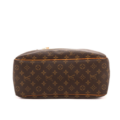 Louis Vuitton Deauville Brown Monogram Canvas Handbag — view 6