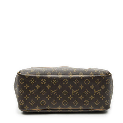 Louis Vuitton Deauville Brown Monogram Canvas Handbag — view 6