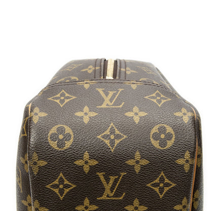 Louis Vuitton Deauville Brown Monogram Canvas Handbag — view 7