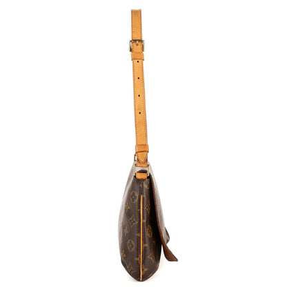 Louis Vuitton Musette Tango Brown Monogram Canvas Messenger Bag — view 4