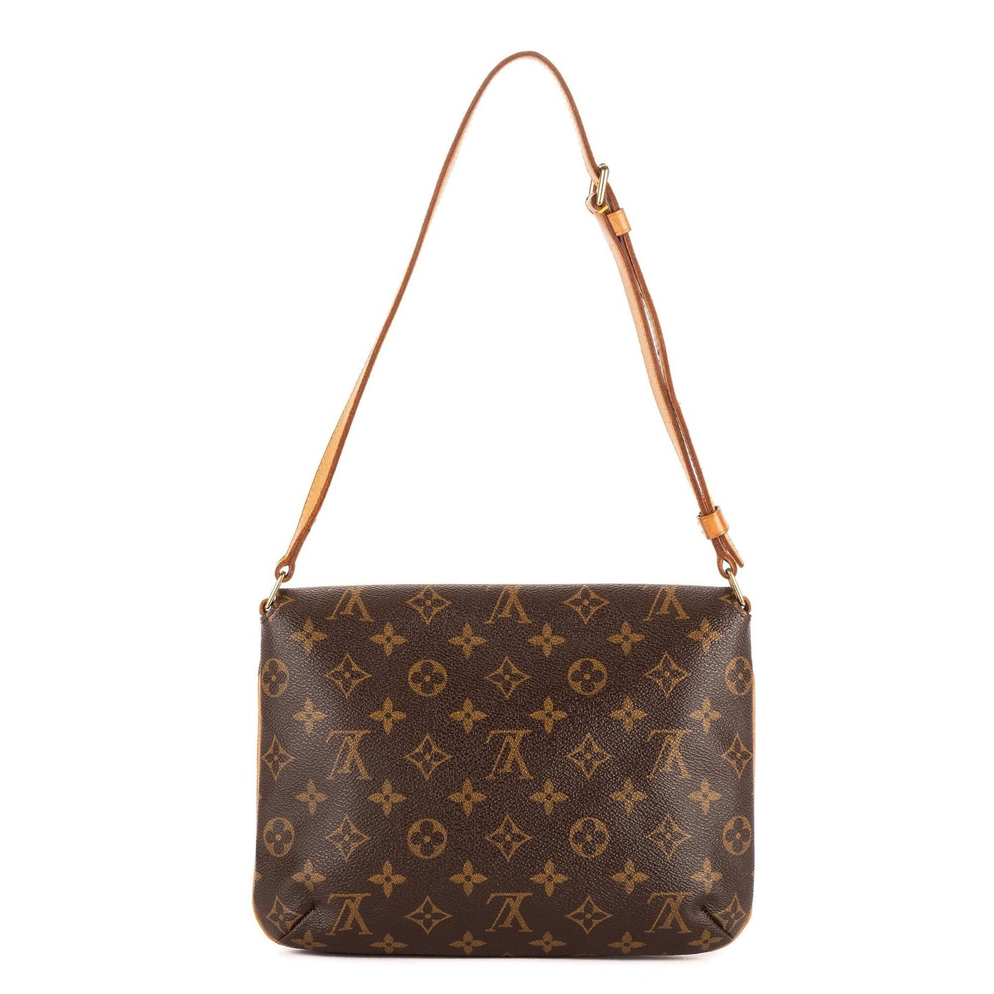 Louis Vuitton Musette Tango Brown Monogram Canvas Messenger Bag — view 5