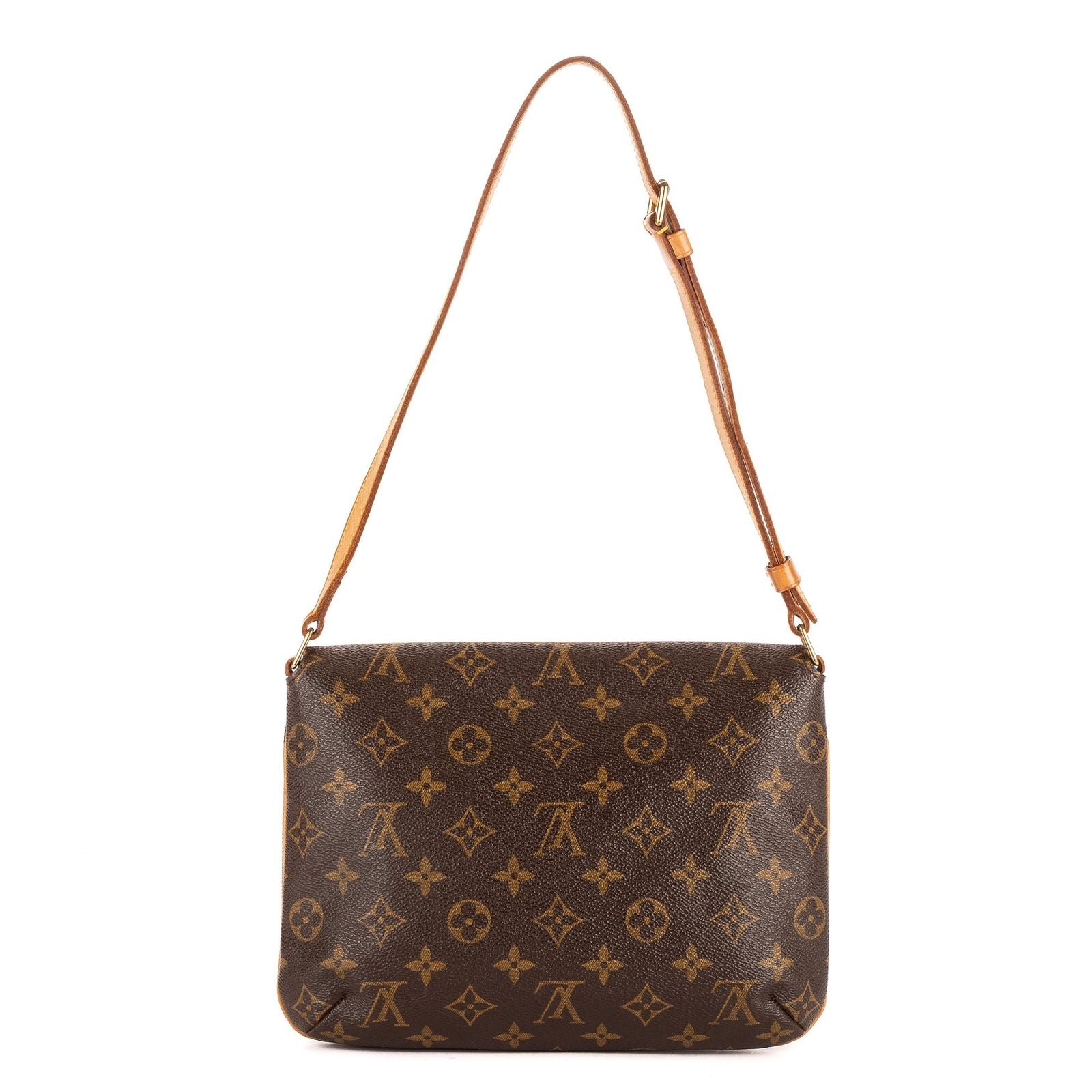 Louis Vuitton Musette Tango Brown Monogram Canvas Messenger Bag — view 5