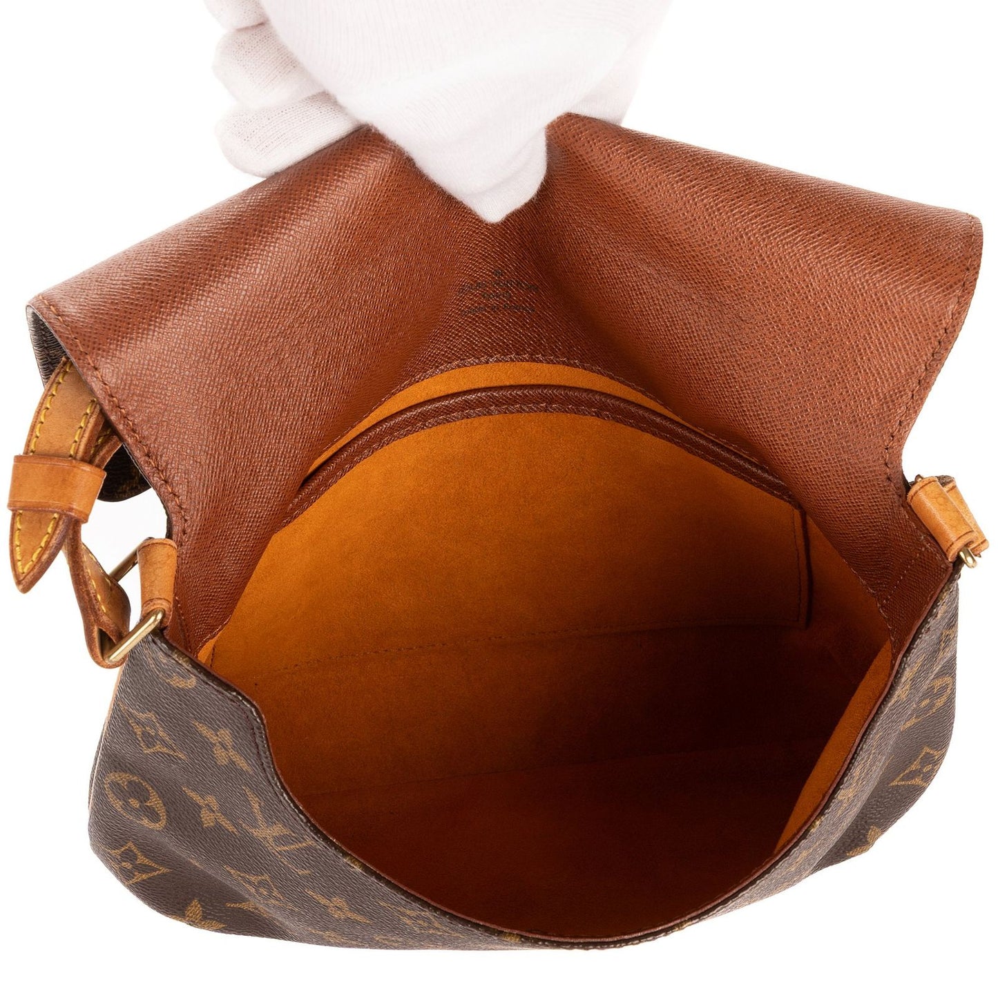 Louis Vuitton Musette Tango Brown Monogram Canvas Messenger Bag — view 9