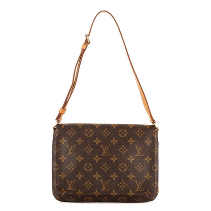 Louis Vuitton Musette Tango Brown Monogram Canvas Messenger Bag