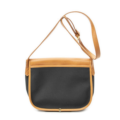 Saint Laurent Yves Vintage Flap Crossbody Black Tang Gogh Canvas — view 5