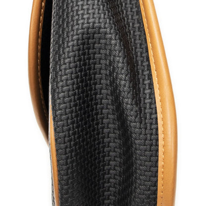 Saint Laurent Yves Vintage Flap Crossbody Black Tang Gogh Canvas — view 8