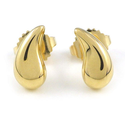 Tiffany & Co Earrings Teardrop 18k Yellow Gold