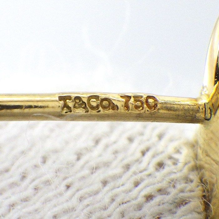 Tiffany & Co Earrings Teardrop 18k Yellow Gold — view 4