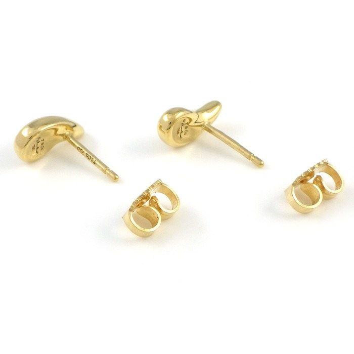 Tiffany & Co Earrings Teardrop 18k Yellow Gold — view 2