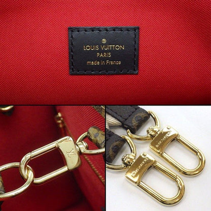 Louis Vuitton Tote On The Go PM Brown Monogram Canvas Reverse — view 6