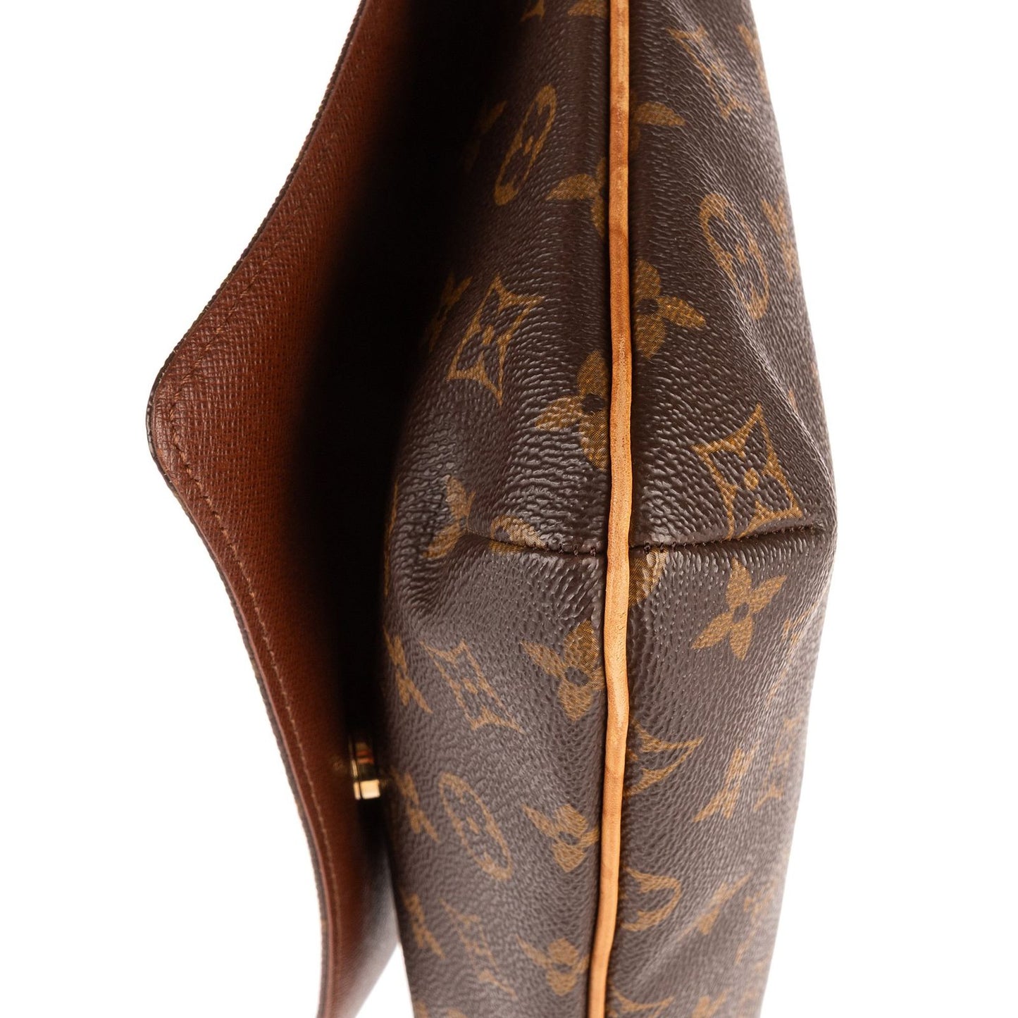 Louis Vuitton Musette Tango Brown Monogram Canvas Messenger Bag — view 8