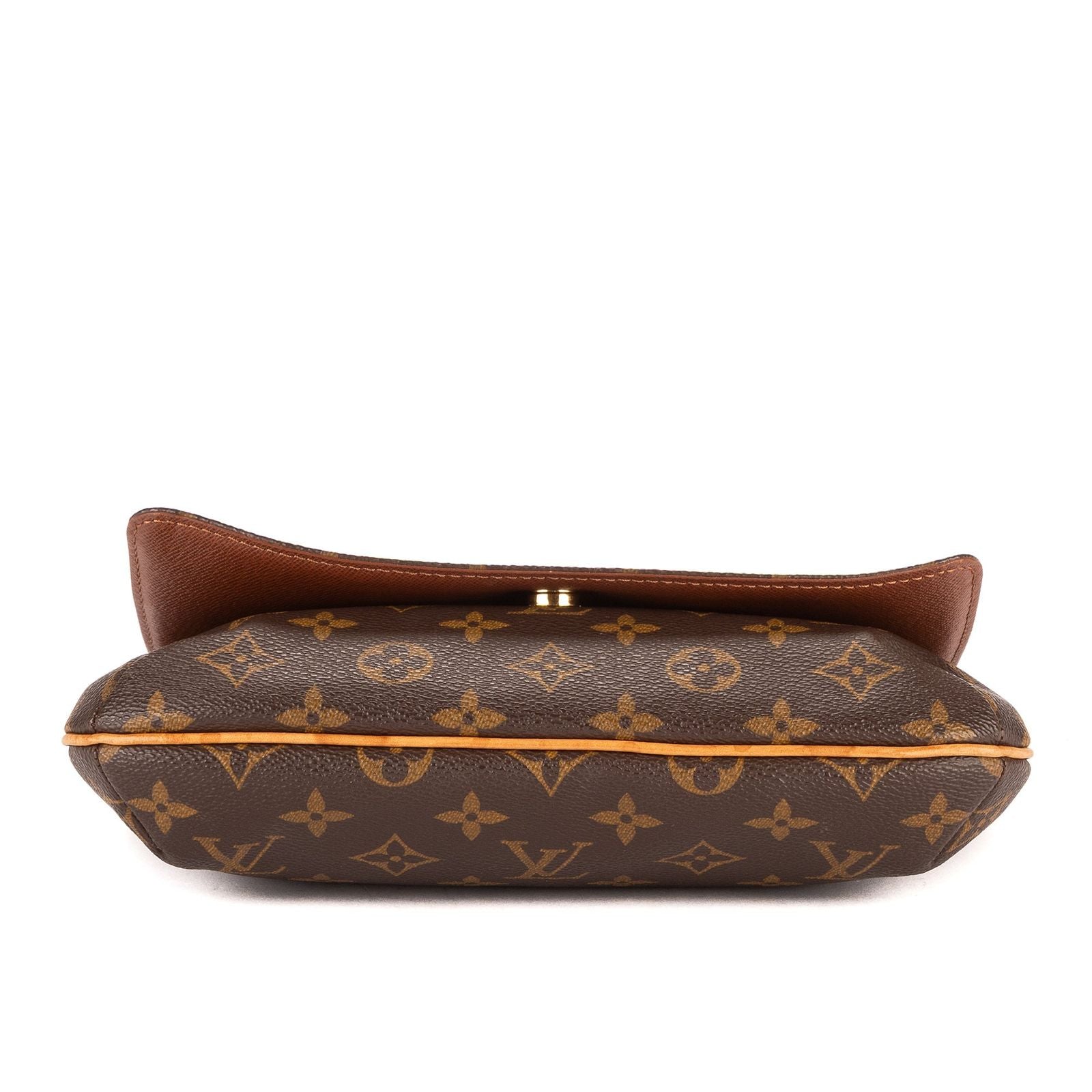 Louis Vuitton Musette Tango Brown Monogram Canvas Messenger Bag — view 6