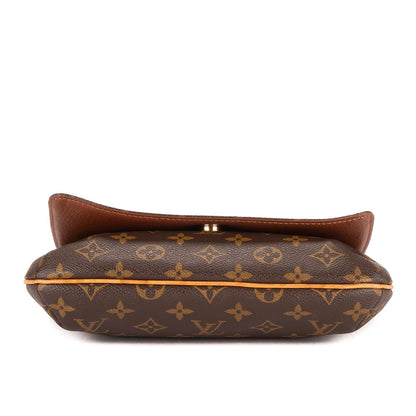 Louis Vuitton Musette Tango Brown Monogram Canvas Messenger Bag — view 6