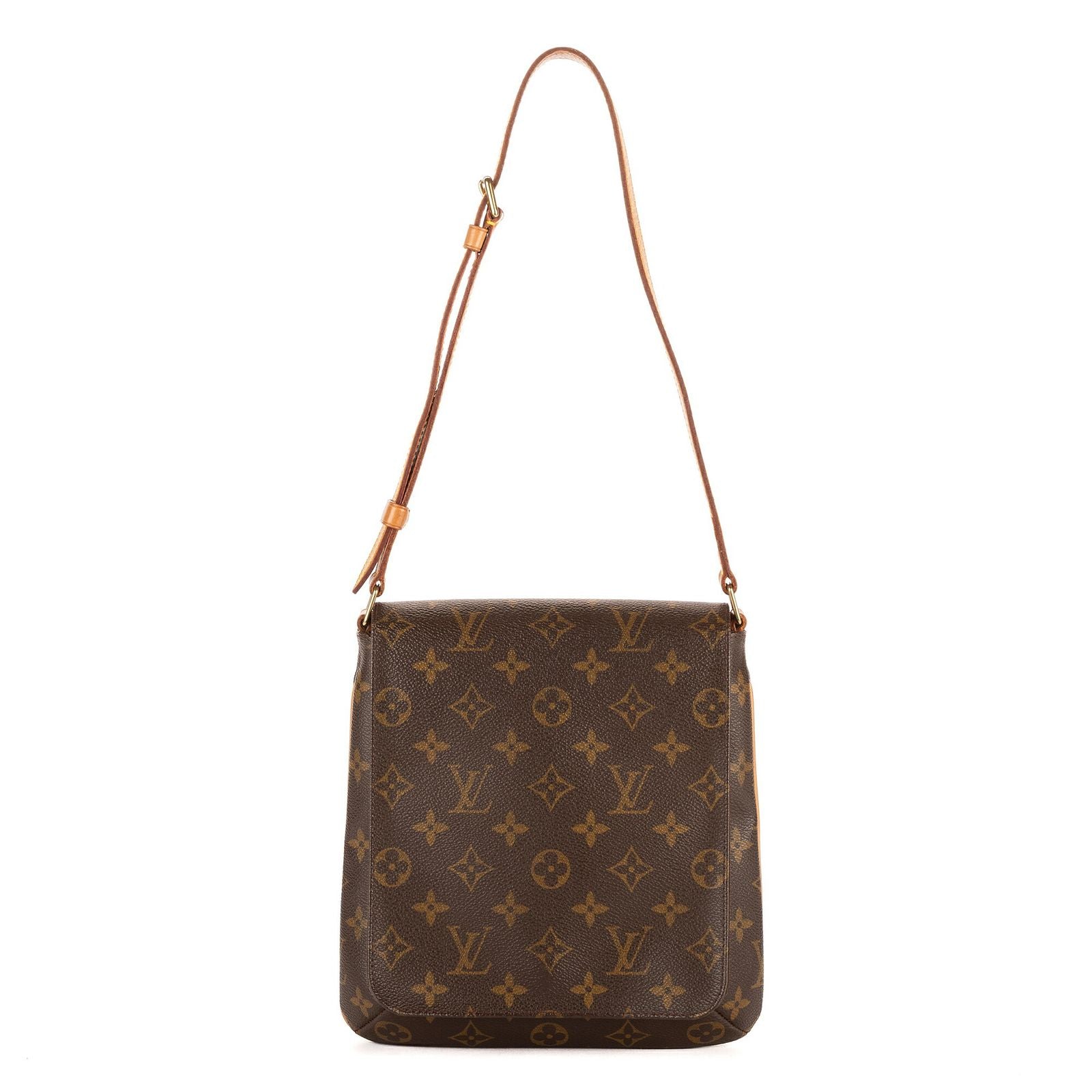Louis Vuitton Musette Salsa Brown Monogram Canvas Messenger Bag