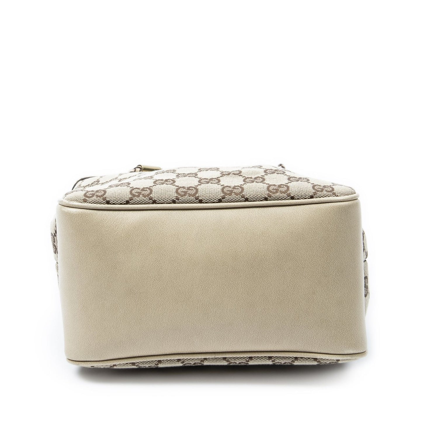 Gucci Open Tote Beige GG Canvas a with Braided Handle — view 6