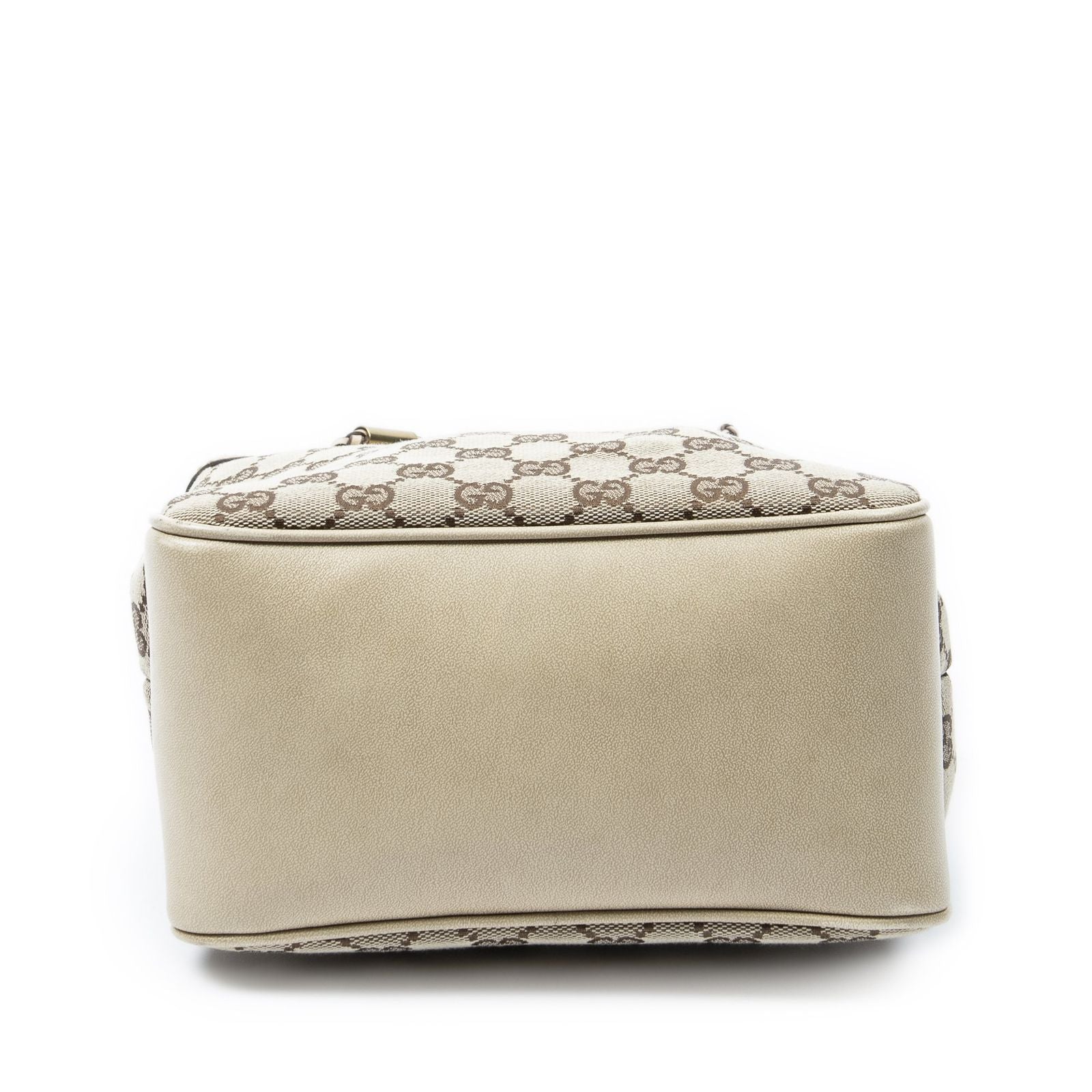 Gucci Open Tote Beige GG Canvas a with Braided Handle — view 6