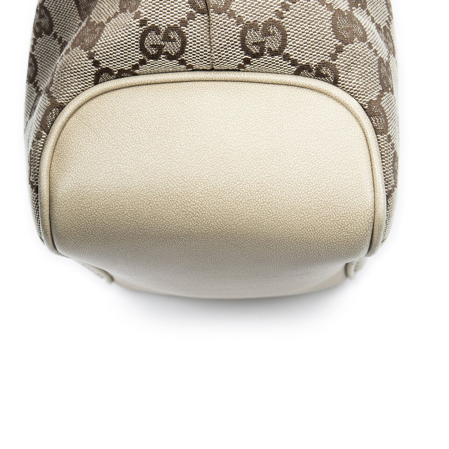 Gucci Open Tote Beige GG Canvas a with Braided Handle — view 7