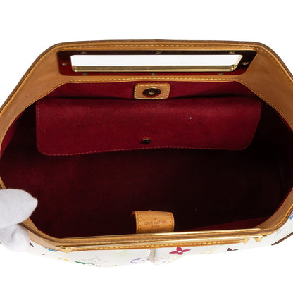 Louis Vuitton Judy White Multicolor Colorful Monogram Canvas Messenger Bag — view 9