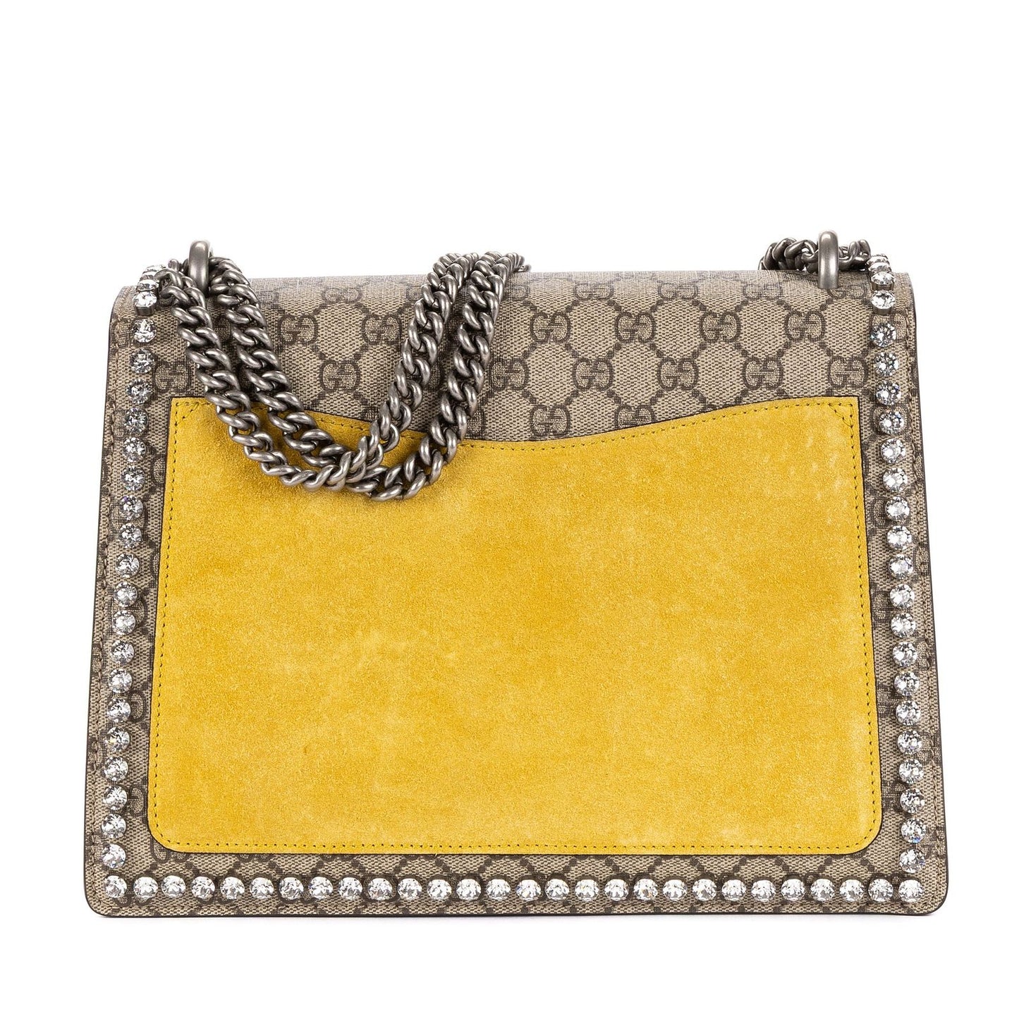 Gucci Crystal Bow GG Supreme Dionysus Beige Yellow Pink with a Presence of — view 5