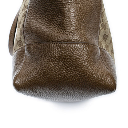 Gucci Bree Tote Beige Brown GG Canvas — view 8