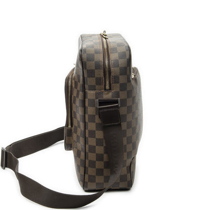 Louis Vuitton Olaf Brown Damier Ebene Messenger Bag — view 4