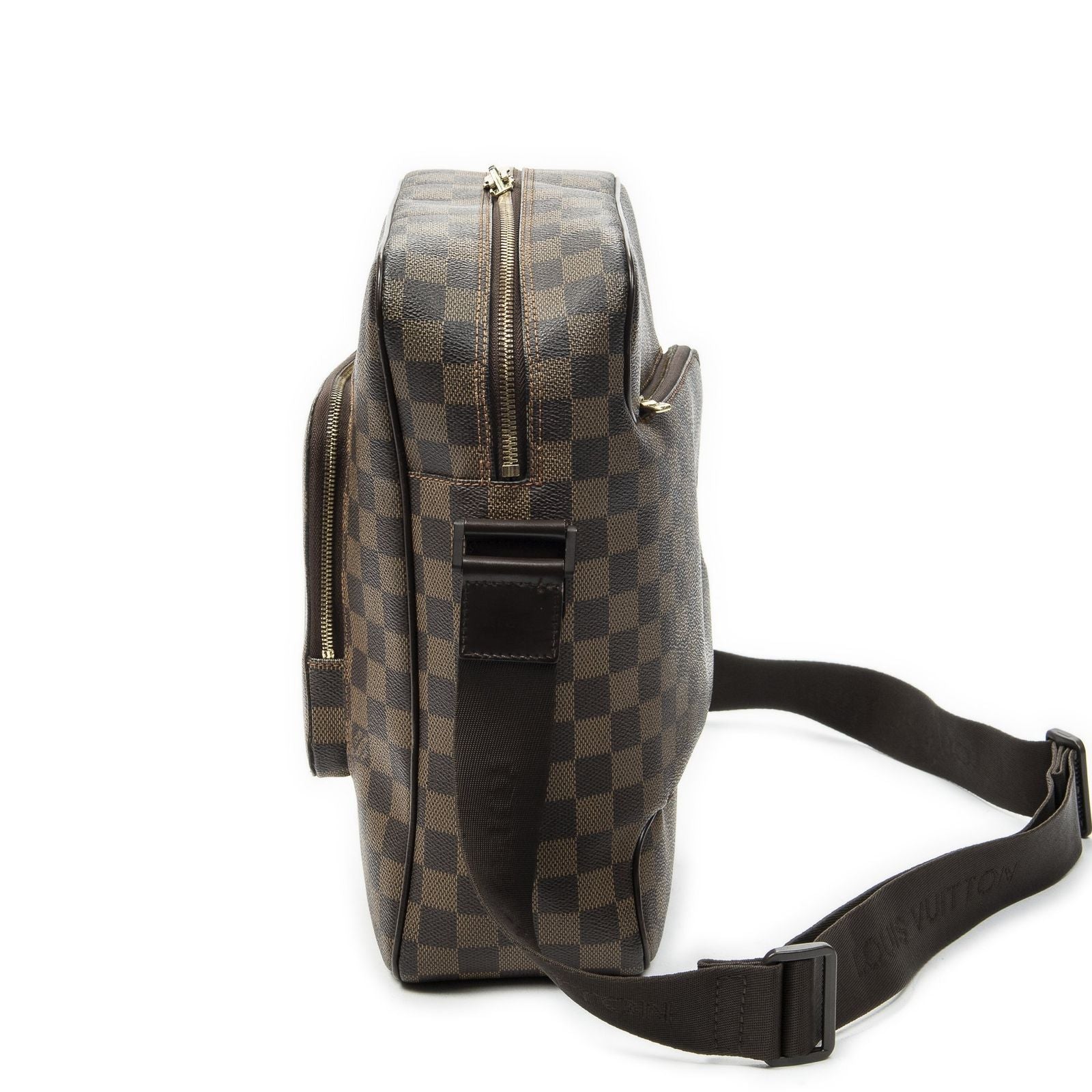 Louis Vuitton Olaf Brown Damier Ebene Messenger Bag — view 3