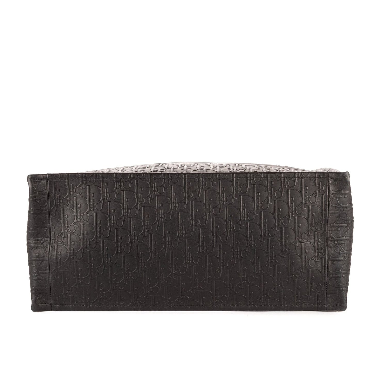 Dior Book Tote Black Embossed Calfskin — view 6